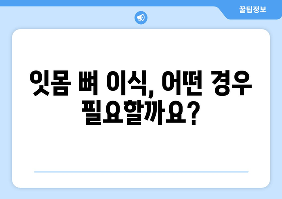 잇몸 뼈 이식, 이제 망설이지 마세요| 절차부터 혜택까지 상세 가이드 | 잇몸 재건, 치아 이식, 임플란트, 뼈 이식, 치과 치료