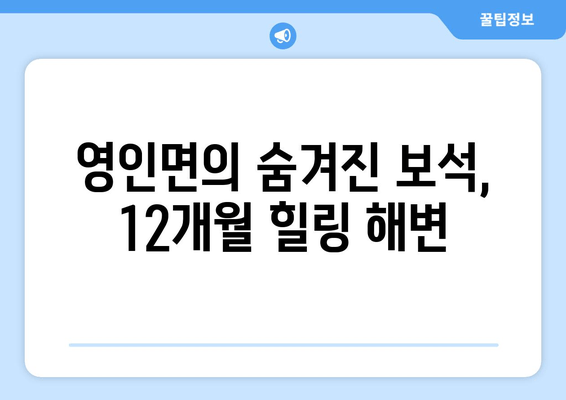 영인면의 숨겨진 보석, 12개월 힐링 해변