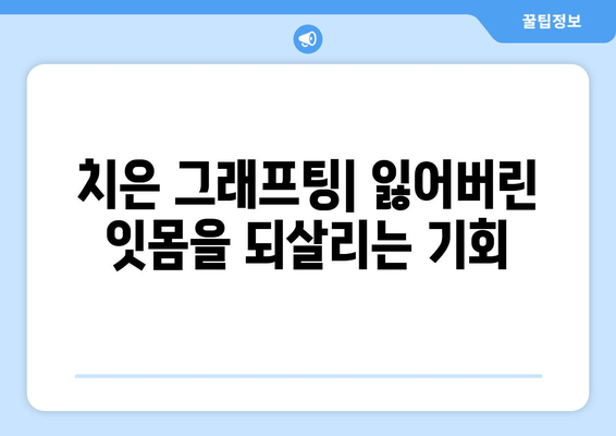 잇몸 재생의 기적| 치은 그래프팅으로 되찾는 건강한 미소 | 치과 치료, 잇몸 질환, 치은 이식, 잇몸 재생, 치과 상담