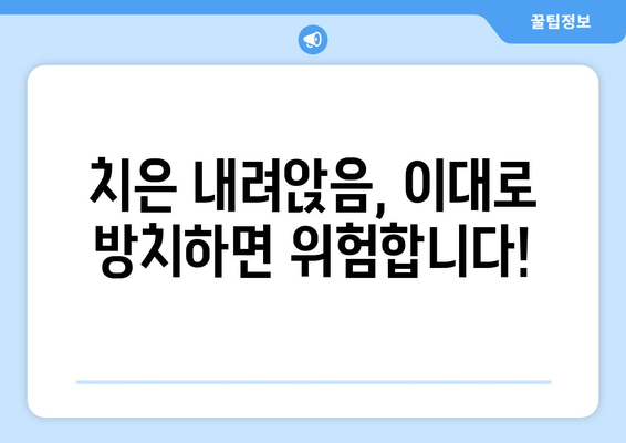 치은 내려앉음 영양제| 건강한 잇몸 되찾는 솔루션 | 잇몸 건강, 치주 질환 예방, 영양 관리