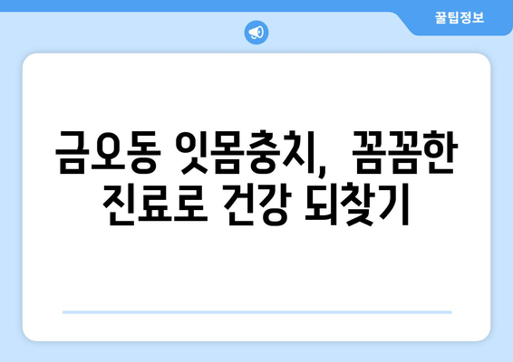 금오동 잇몸충치, 양심적인 치료 찾으세요? | 금오동 치과, 잇몸치료, 믿을 수 있는 치과