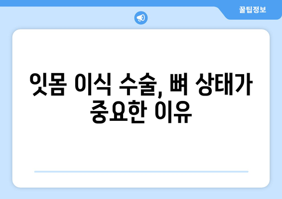 잇몸 이식 수술 전 필수 체크! 뼈 상태 확인은 어떻게? | 잇몸 이식, 뼈이식, 치과 상담, 수술 전 검사