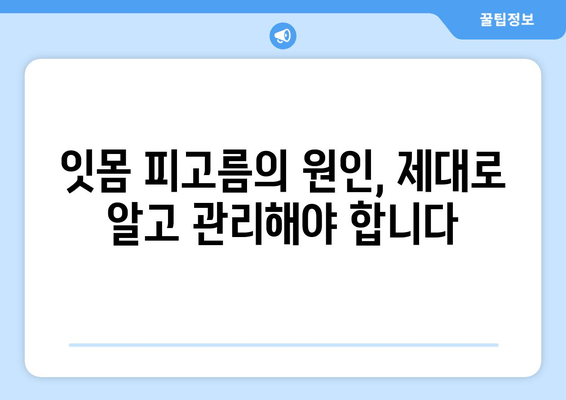 잇몸 피고름| 무시해서는 안 될 증상과 원인 | 치주 질환, 잇몸 건강, 치과 진료