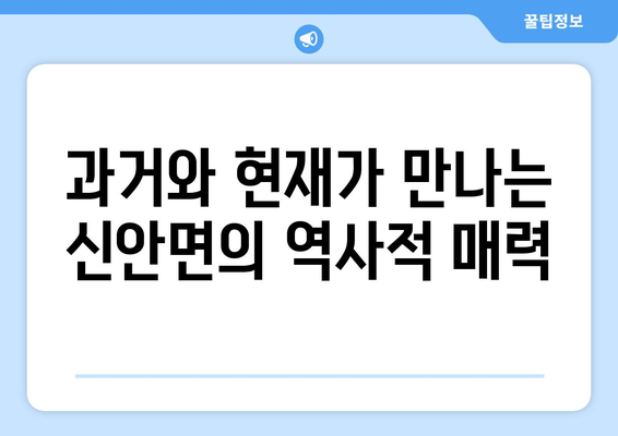 과거와 현재가 만나는 신안면의 역사적 매력