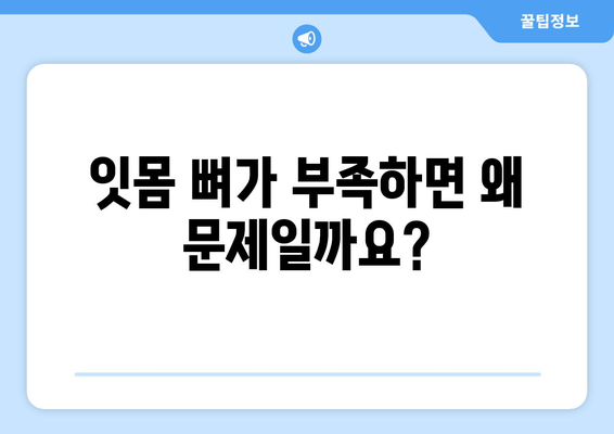 잇몸 뼈 부족, 이유와 치료법| 자연치아를 지키는 솔루션 | 잇몸뼈 이식, 임플란트, 치주질환, 뼈이식