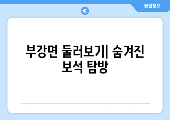 부강면 둘러보기| 숨겨진 보석 탐방