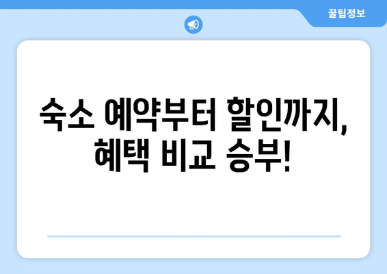 국내 여행, 더 스마트하게 떠나자! 데일리호텔 vs 야놀자 앱 비교 리뷰 |  숙소 예약, 가격 비교, 할인 혜택