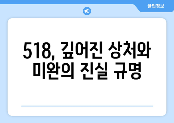 518 광주항쟁, 깊은 통찰력으로 다시 읽다| 총망라적 분석 | 역사, 민주주의, 진실 규명