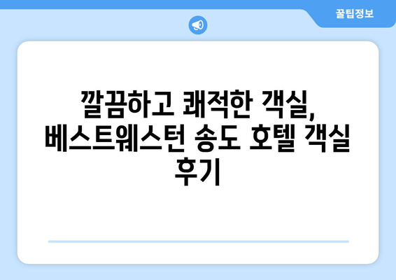 부산 송도 해수욕장 편안한 휴가, 베스트웨스턴 숙박 후기| 객실, 조식, 편의시설 총정리 | 송도 해수욕장, 부산 여행, 호텔 추천