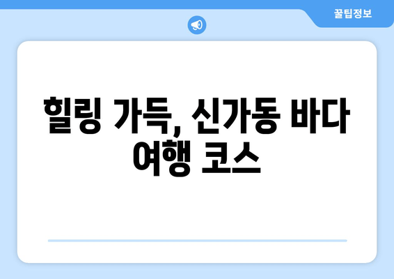 힐링 가득, 신가동 바다 여행 코스