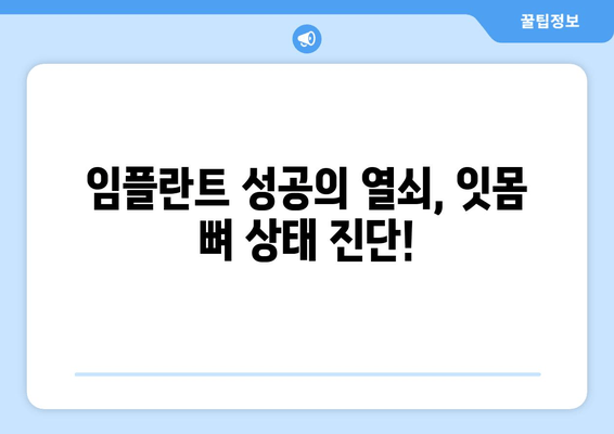 임플란트 뼈 이식 가격| 잇몸 뼈 상태 진단이 중요한 이유 | 임플란트, 뼈 이식, 비용, 잇몸 건강