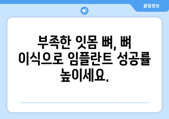 임플란트 뼈 이식 성공의 열쇠? 잇몸 뼈 상태 정확한 진단이 중요합니다! | 임플란트, 뼈 이식, 잇몸 뼈 검사, 성공률