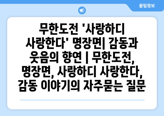 무한도전 