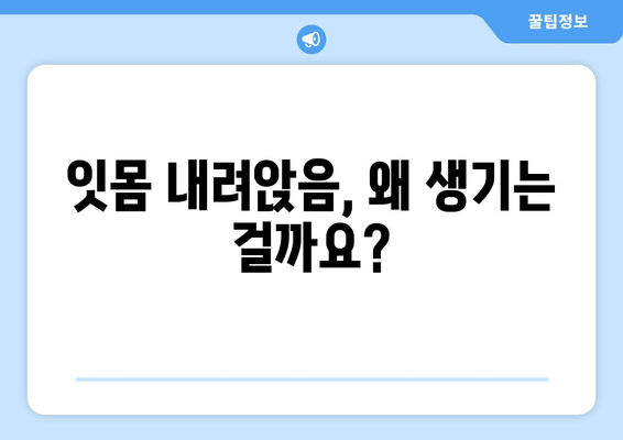 잇몸내려앉음, 영양제로 건강한 잇몸 되찾는 방법 | 잇몸 건강, 영양제 추천, 잇몸 내려앉음 관리