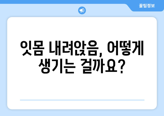 잇몸 내려앉음, 방치하면 위험해요! | 잇몸 내려앉음 관리의 중요성, 원인, 예방법