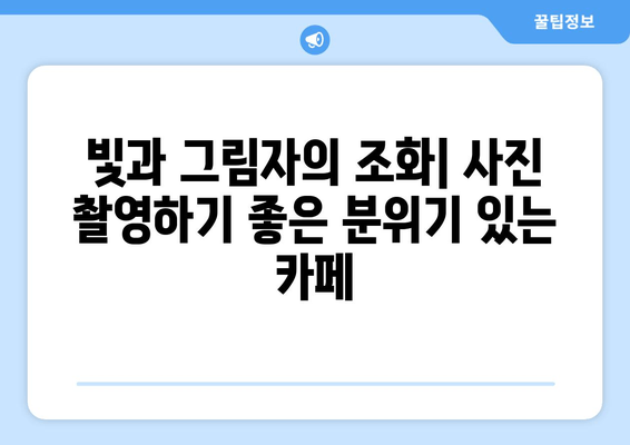 부산 사진작가를 위한 숨겨진 보석 같은 카페 5곳 | 감성 사진 명소, 분위기 좋은 카페, 스튜디오 대여