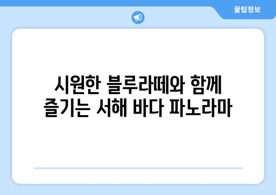 대부도 풀빌라에서 즐기는 파도 감상| 블루라떼 추천 | 럭셔리 숙소, 오션뷰, 프라이빗 수영장