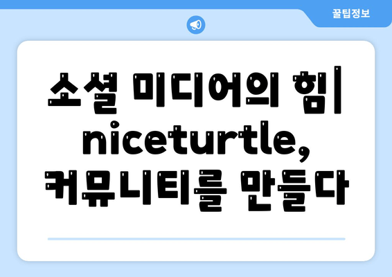 niceturtle 트위터 10년| 소셜 미디어 역사를 새긴 흔적 |  인플루언서, 커뮤니티, 그리고 변화