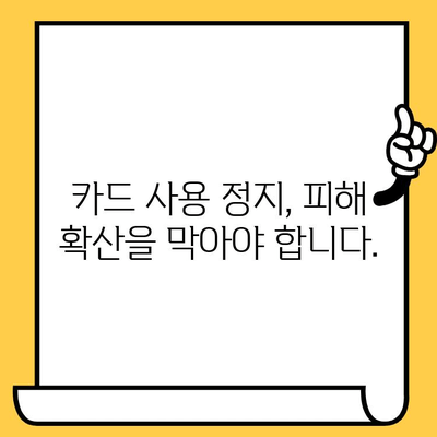 카드 분실했을 때 즉시 해야 할 일| 피해 최소화를 위한 5단계 가이드 | 분실 신고, 정지, 보상, 카드 재발급, 주의 사항