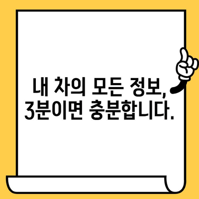 3분 만에 끝내는 차량 정보 조회! 차대번호로 간편하게 확인하세요 | 차량 정보, 자동차 조회, 차량 번호판