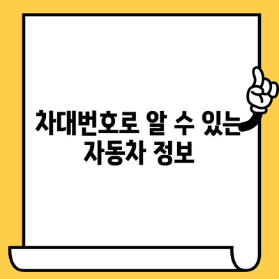 자동차 차대번호 해부| 17자리 숫자 속에 숨겨진 비밀 | 차대번호, VIN, 자동차 정보, 차량 식별