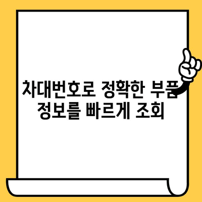 차대번호로 부품 찾기| 간편하고 빠른 조회 방법 | 자동차 부품, 정비, 온라인 조회