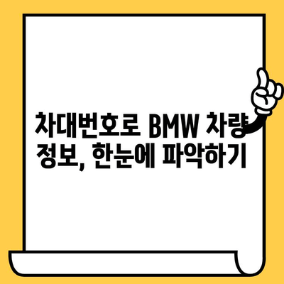 BMW 차량 정보 확인| 차대번호로 생산일 조회하는 방법 | 차량 정보, 생산 정보, 차대번호 조회