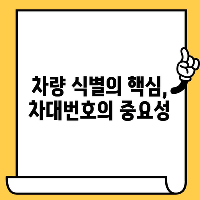 차량의 비밀번호? 차대번호가 숨기는 의미 완벽 해설 | 차대번호, 자동차 정보, 차량 식별, VIN