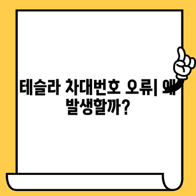 테슬라 차량 차대번호 문제| 원인 분석 및 해결 방안 | 테슬라, 차대번호 오류, 문제 해결, 솔루션