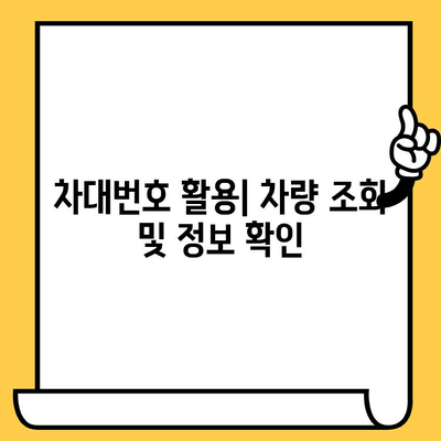 차량의 핵심 정보, 차대번호| 의미와 확인 방법 | 자동차, 차량 정보, VIN, 차량 조회