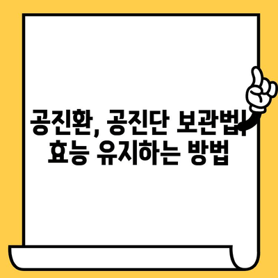 공진환과 공진단, 뭐가 다를까? | 유통기한까지 완벽 정리!