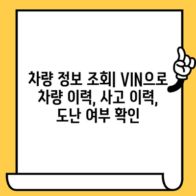 자동차 차대번호 해독| 의미와 조회 방법 완벽 가이드 | VIN, 차량 정보, 조회 사이트