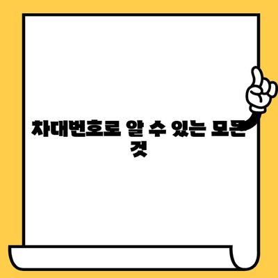 차량 정보 확인 끝판왕| 차대번호 쉽게 찾는 방법 & 위치 총정리 | 자동차, 차량 조회, 정보 확인
