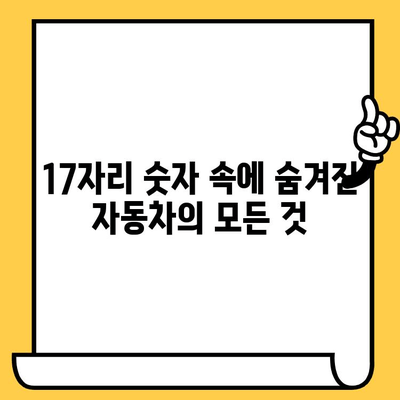 자동차 차대번호 해독| 17자리 숫자가 품고 있는 비밀 | 차대번호, 의미, 정보, 해석