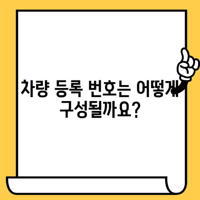 차량 등록 번호 vs 차대번호| 둘의 차이점 완벽 정리 | 자동차, 차량 정보, 번호판