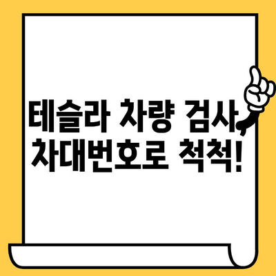 테슬라 자동차 검사| 차대번호 문제 해결 가이드 | 차량 검사, 차대번호 조회, 문제 해결 팁