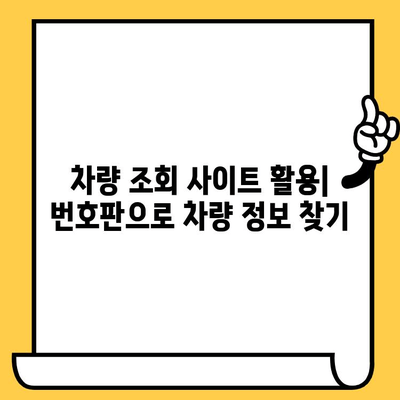 차량번호와 차대번호, 정확하게 대조하는 방법 | 자동차 정보, 차량 조회,  번호판 확인