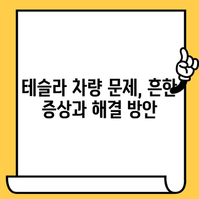 테슬라 차대번호로 이슈 분석하기| 문제 해결 팁 & 주요 이슈 정리 | 테슬라, 차량 문제, 진단, 해결 방안, 리콜