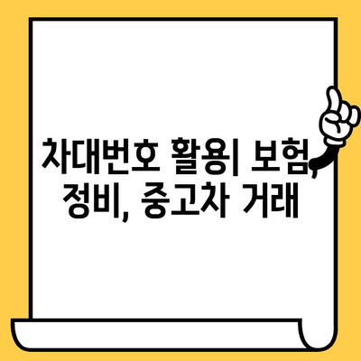 자동차 차대번호 완벽 이해| 의미, 위치, 확인 방법 | 차량 정보, VIN, 자동차 번호판