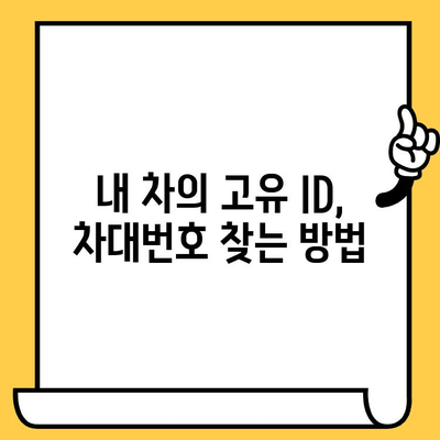 차량 정보 확인 필수! 차대번호 위치 파악| 내 차량 ID 찾기 | 자동차, 차량 정보, ID 확인, 차량 관리