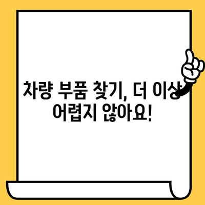 차량번호와 차대번호로 부품 찾기| 간편하고 빠른 조회 방법 | 자동차 부품, 정비, 온라인 조회, 부품 검색