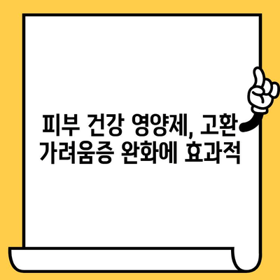 고환 가려움증 완화에 도움되는 피부 건강 영양제 추천 | 남성 피부 건강, 고환 가려움증 해결, 영양제 가이드