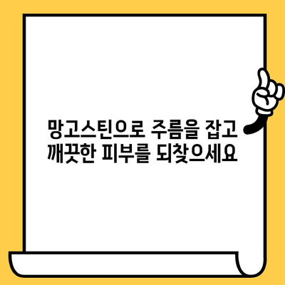 망고스틴의 피부 미용 효능| 핵심 성분과 놀라운 효과 | 망고스틴, 피부 건강, 항산화, 콜라겐, 미백, 주름 개선