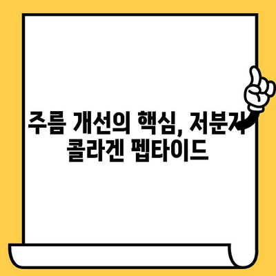 저분자 콜라겐 펩타이드| 피부 건강을 위한 강력한 동맹 | 콜라겐, 펩타이드, 피부 탄력, 주름 개선, 섭취 방법, 효능, 추천