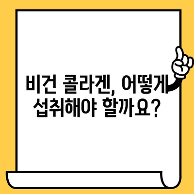 피부 건강 지키는 데일리 비건 콜라겐 루틴 | 비건 콜라겐, 피부 탄력, 영양, 섭취 가이드