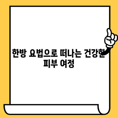 한방 요법으로 떠나는 건강한 피부 여정| 맑고 투명한 피부를 위한 솔루션 | 한방 피부 관리, 피부 트러블, 건강한 피부