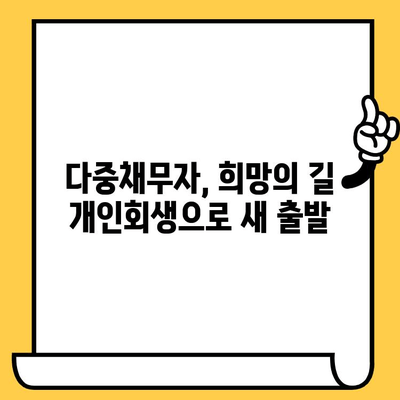 고려신용정보 채권추심, 다중채무자의 희망| 대출탕감 & 개인회생 진행 가이드 | 채무 해결, 빚 탕감, 법률 상담