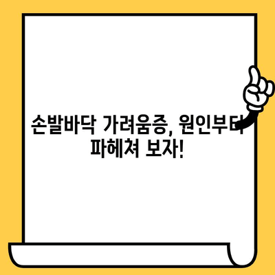 손발바닥 가려움증 해결! 피부 건강 영양제 추천 가이드 | 가려움증 원인, 영양제 효과, 전문가 추천