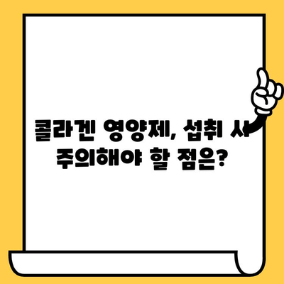 콜라겐 영양제 추천| 피부 건강 관리를 위한 선택 가이드 | 피부 탄력, 주름 개선, 영양제 비교