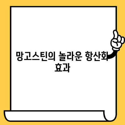 망고스틴의 피부 미용 효능과 영양 성분| 탱탱하고 건강한 피부를 위한 특별한 열매 | 망고스틴, 피부 건강, 항산화, 비타민 C, 피부 미용 효과